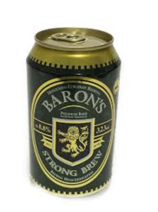 Picture of Baron Strong Brew Beer Can 323ml