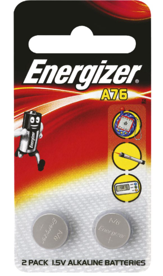 Picture of ENERGIZER A76 2PACK 1.5V