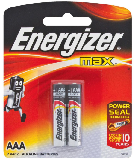 Picture of ENERGIZER AAA-BP-2S