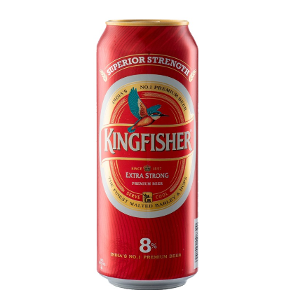 Picture of Kingfisher Beer Can Extra Strong 490ml