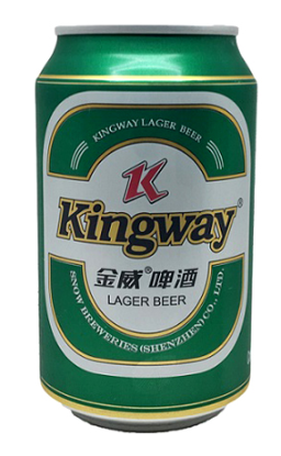 Picture of KINGWAY Lager BEER Can 2812 330ML
