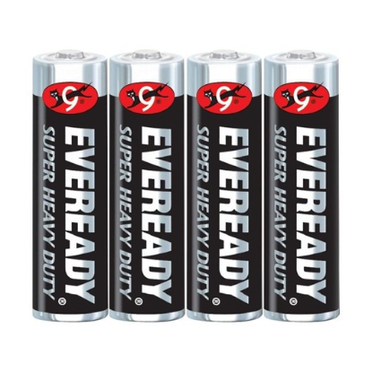 Picture of EVEREADY BLACK Double AA 4S