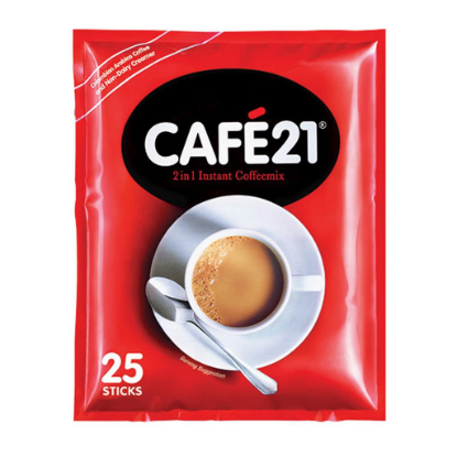 Picture of Cafe21 2 In 1 Instant Coffeemix 12G X 25