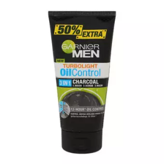 Picture of Garnier Men Turbolight Charcoal Foam 150Ml