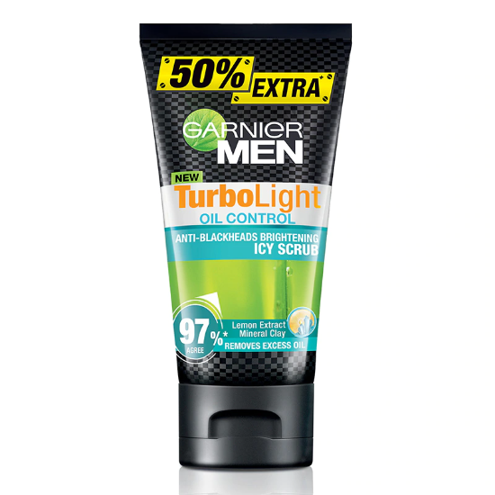 Picture of Garnier Men Turbolight Icy Scrub 150Ml