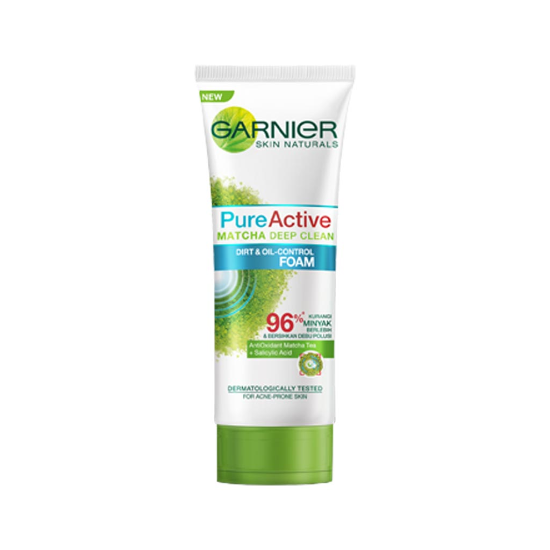 Picture of Garnier Pure Active Matcha Deep Clean Foam 100Ml