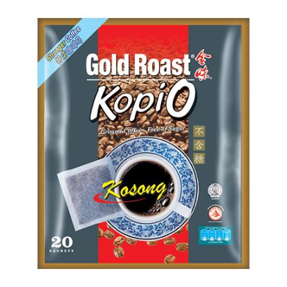 Picture of Gold Roast Kopi O Ground Coffee Free Of Sugar 9G X 20