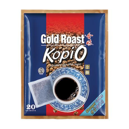 Picture of Gold Roast Kopi O Ground Coffee With Sugar 19G X 20