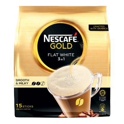 Picture of Nescafe 3In1 Gold Flat White 20G 15S