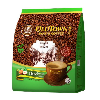Picture of Old Town 3 In 1 (Hazelnut) White Coffee 40G