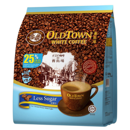 Picture of Old Town 3In1 Less Sugar 35G 15S