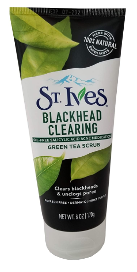 Picture of St Ives Blackhead Clearing Green Tea Scrub 170G