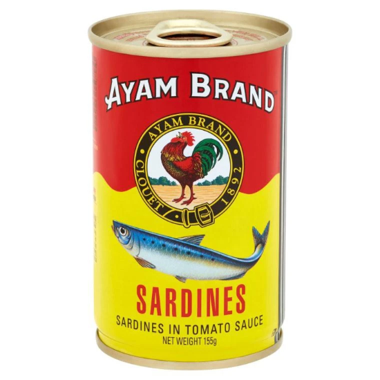 Picture of Ayam Brand Sardines In Tomato Sauce 155G