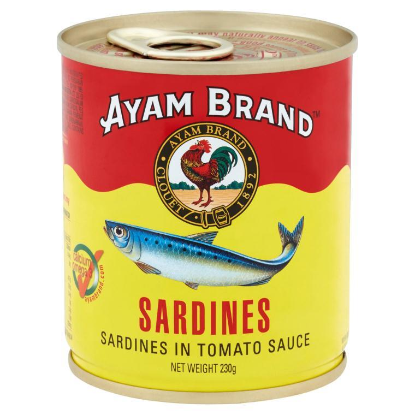 Picture of Ayam Brand Sardines In Tomato Sauce 230G