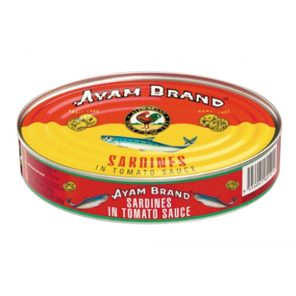 Picture of Ayam Brand Sardines Tomato Sauce Oval 425G