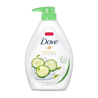 Picture of Dove Go Fresh Refreshing Cucumber Green Tea (Green) 1L