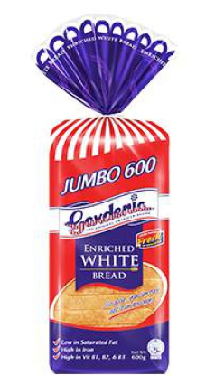 Picture of Gardenia Enriched White Bread 600G