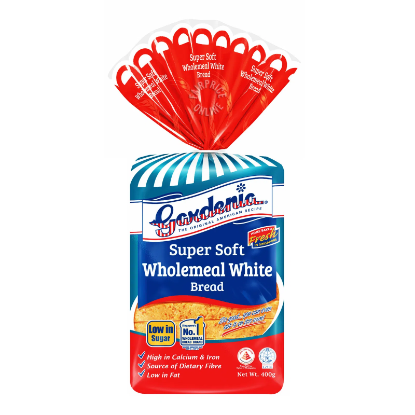 Picture of Gardenia Super Soft Wholemeal White Bread 400G