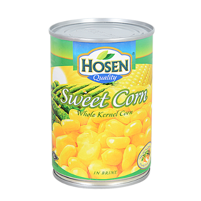 Picture of Hosen Sweet Corn Whole Kernel Corn In Brine 400G