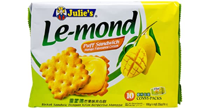 Picture of Julie'S Lemond Puff Mango 180G