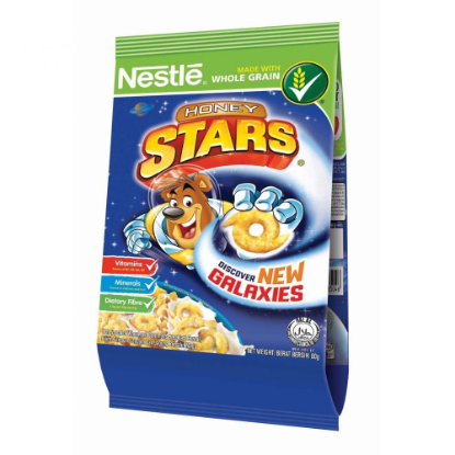 Picture of Nestle Honey Stars Cereal Pouch 80G