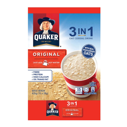 Picture of Quaker Oat Cereal Original 28G 15S 420G