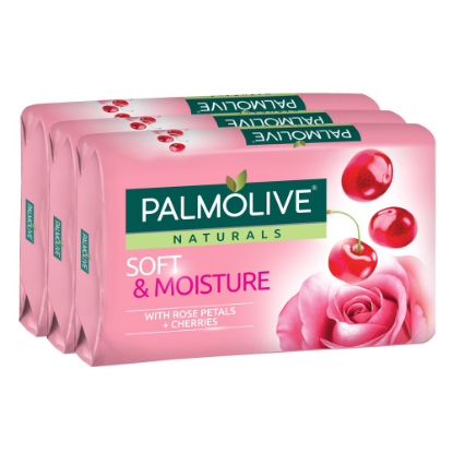 Picture of Palmolive Bar Soap Soft Moisture (Pink) 80G 3S