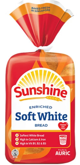 Picture of Sunshine Enriched Soft White Bread 550G