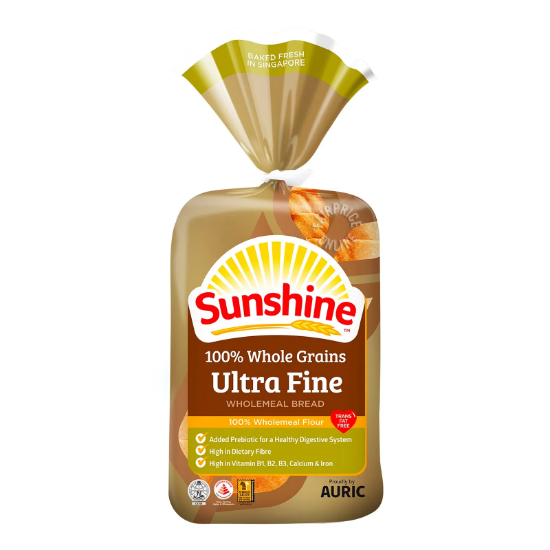 Picture of Sunshine Ultra Fine Wholemeal Bread 400G