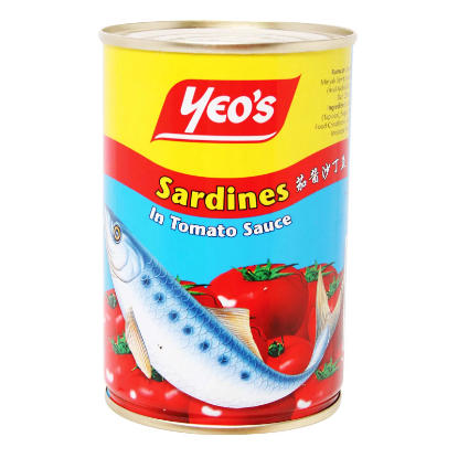 Picture of Yeo'S Sardines In Tomato Sauce 425G