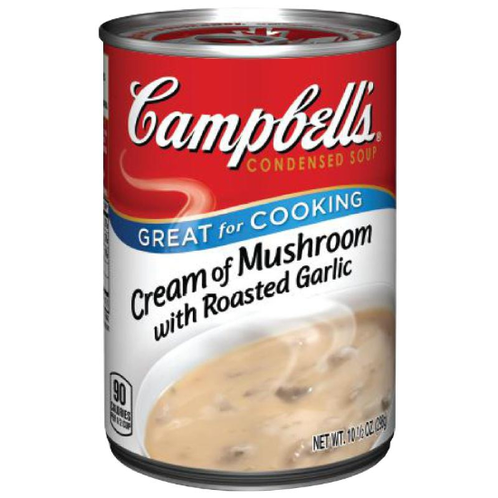 Picture of Campbell Crm. Of Mushroom W/ R. Garlic 298G