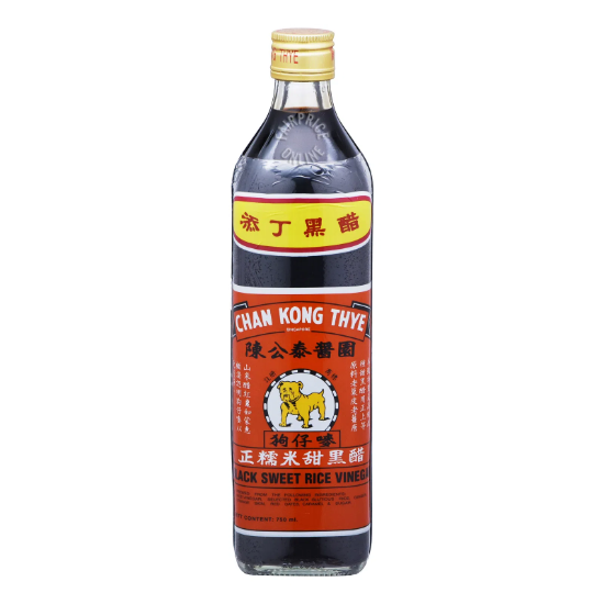 Picture of Chan Kong Thye (Bulldog) Black Rice Vinegar Special 750Ml (Pink)