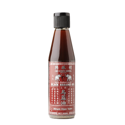Picture of Double Elephant Black Sesame Oil 300G
