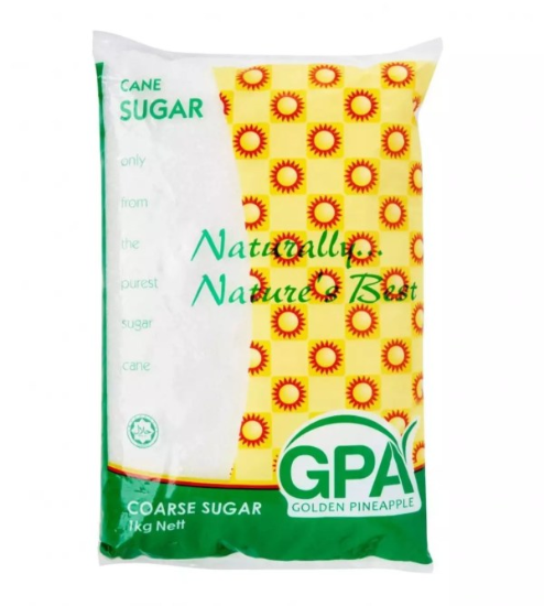 Picture of G.P Golden Pineapple Coarse Sugar 1Kg C1