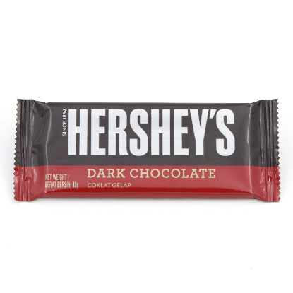 Picture of Hershey Dark Chocolate Bar 40G