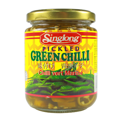 Picture of Singlong Pickled Green Chilli 200G