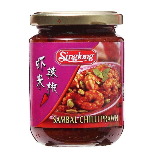 Picture of Singlong Sambal Chilli Prawn 230G