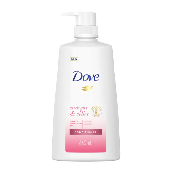 Picture of Dove Conditioner Straight & Silky Tw 660Ml