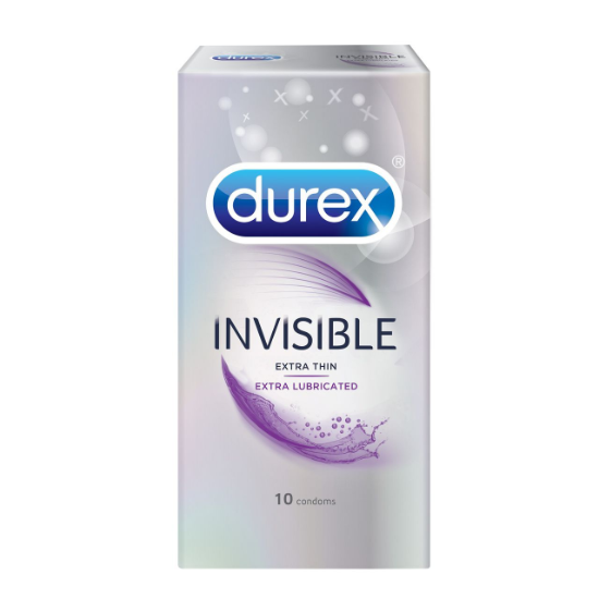 Picture of Durex Invisible Extra Lubricated 10S