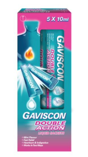 Picture of Gaviscon D/Action Sachet Mint Flav 10Ml