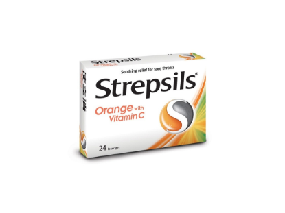 Picture of Strepsils Orange With Vitamin C 24S