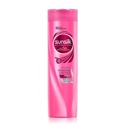 Picture of Sunsilk Shampoo Smooth & Manageable (Pink) 320Ml