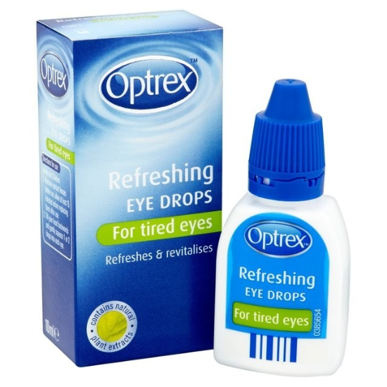 Picture of Optrex Eye Drops Tired Eyes 10Ml