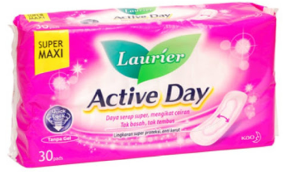 Picture of Laurier Active Day Super Maxi Nw 22Cm 30S