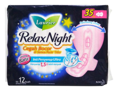 Picture of Laurier Relax Night Wing 35Cm 12S