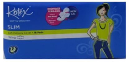 Picture of Kotex Soft Smooth Slim Wing 23Cm 16S