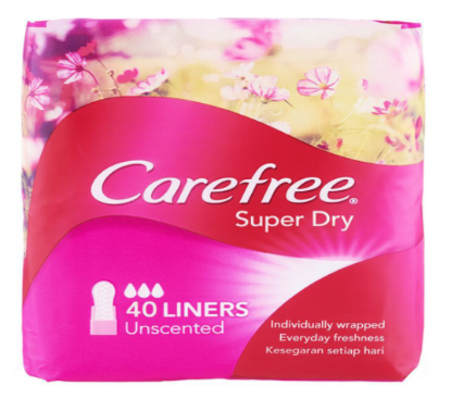 Picture of Carefree Super Dry Unscented 40S