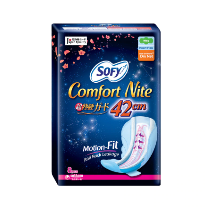 Picture of Sofy Comfort Nite Side Gathers Dry Net 42Cm 8S