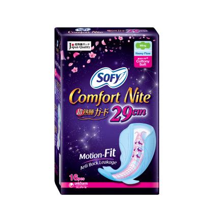 Picture of Sofy Comfort Nite Body Fit Cottony Soft 29Cm 16S