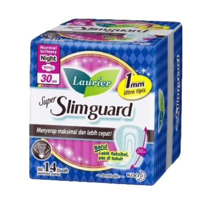 Picture of Laurier Super Slimguard Normal Heavy Night Wing 30Cm 14S